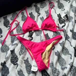 Xhilaration Hot Pink Bikini Set